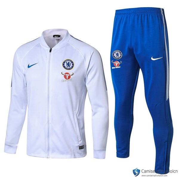 Chandal Chelsea 2017-18 Azul Claro Blanco